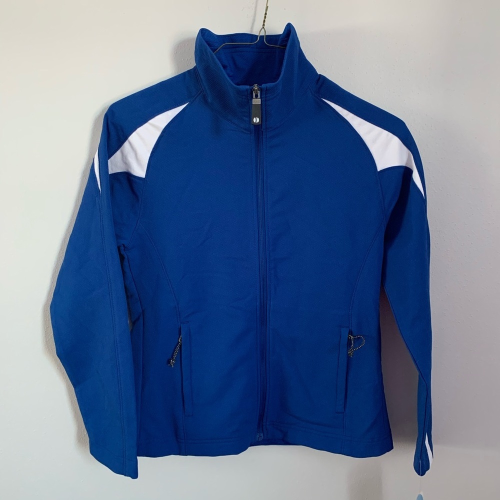 Women’s XS NWT Holloway track jacket blue